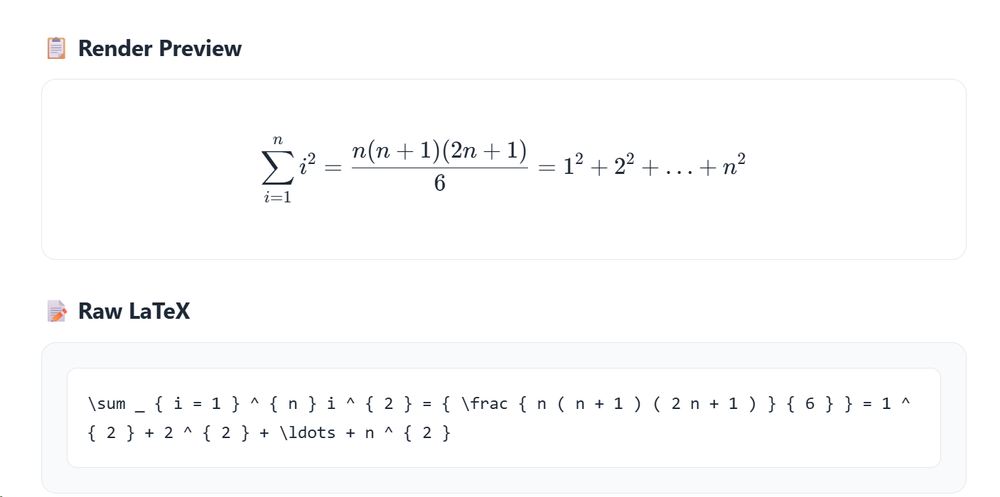 Latex2mathml 图片转latex 宝藏网站 - 知乎