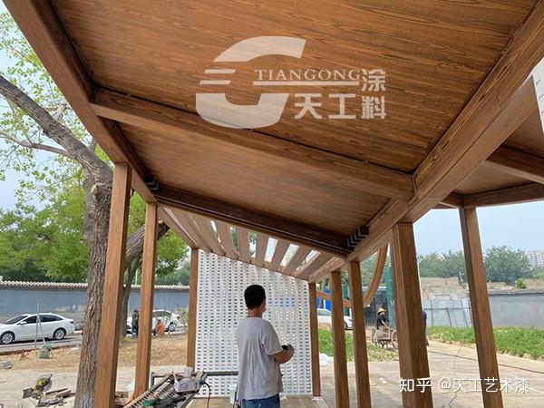 如何施工钢结构木纹漆?如何处理基层钢结构 - 知乎