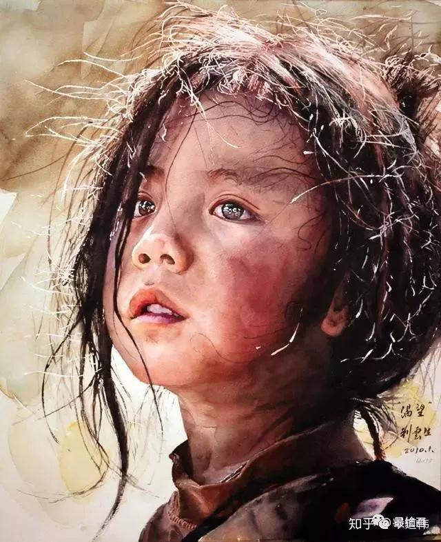 西藏人物| 画家刘云生水彩​ - 知乎