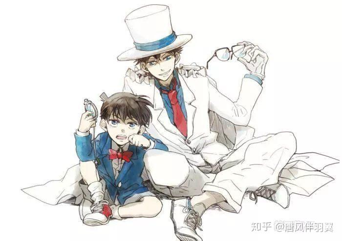 有没有基德和柯南新一也行的cp照嘿嘿嘿你们懂的吖