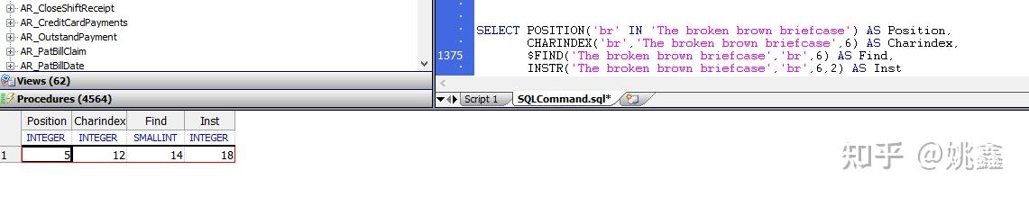 第二十七章 SQL函数 CHARINDEX - 知乎