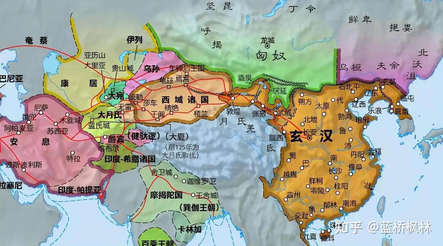 历史天空─玄汉政权de疆域 - 知乎