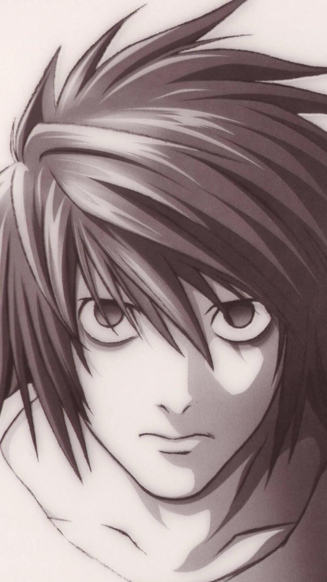 请问有没有关于动漫死亡笔记的图片推荐?