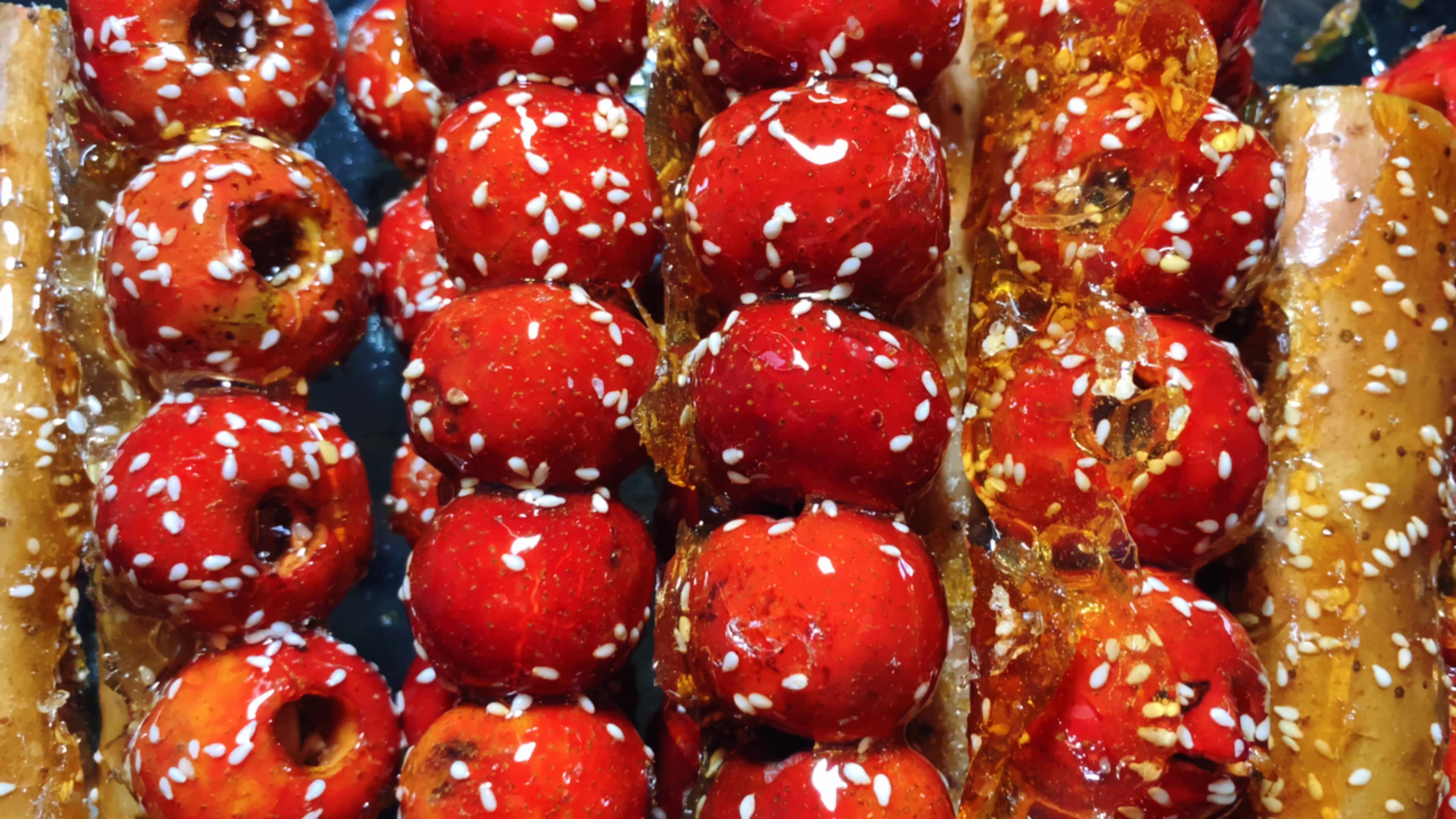 冰糖葫芦正确做法,熬糖火候方法详细讲解,不返砂不粘牙 - 知乎