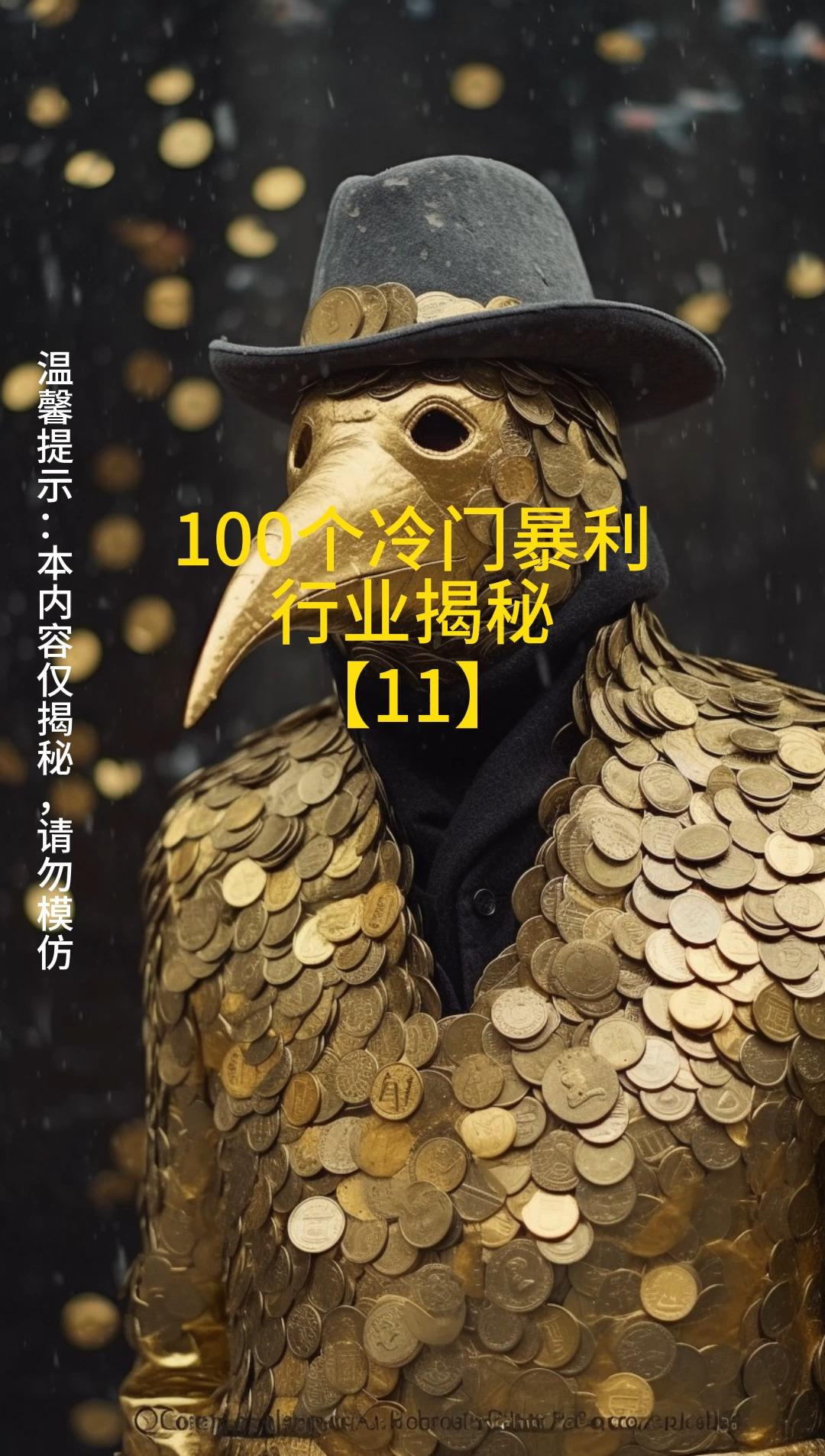 有啥暴利行业(68个暴利行业)
