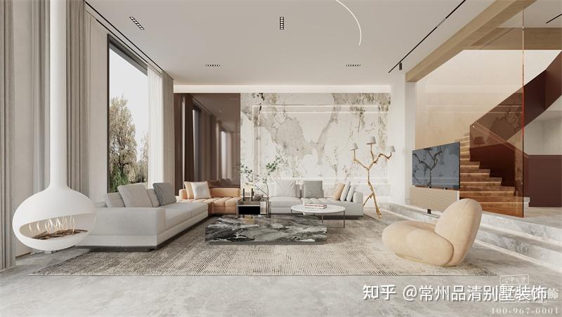 常州别墅装修:现代轻奢风格500平米案例赏析 - 知乎