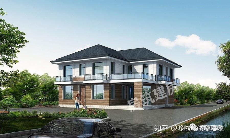 农村建房不能再土了,要建就建这款当下最流行的现代风格 - 知乎