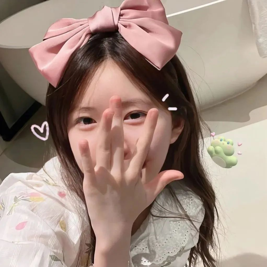 有哪些可爱的女生头像呢最好是不换那种