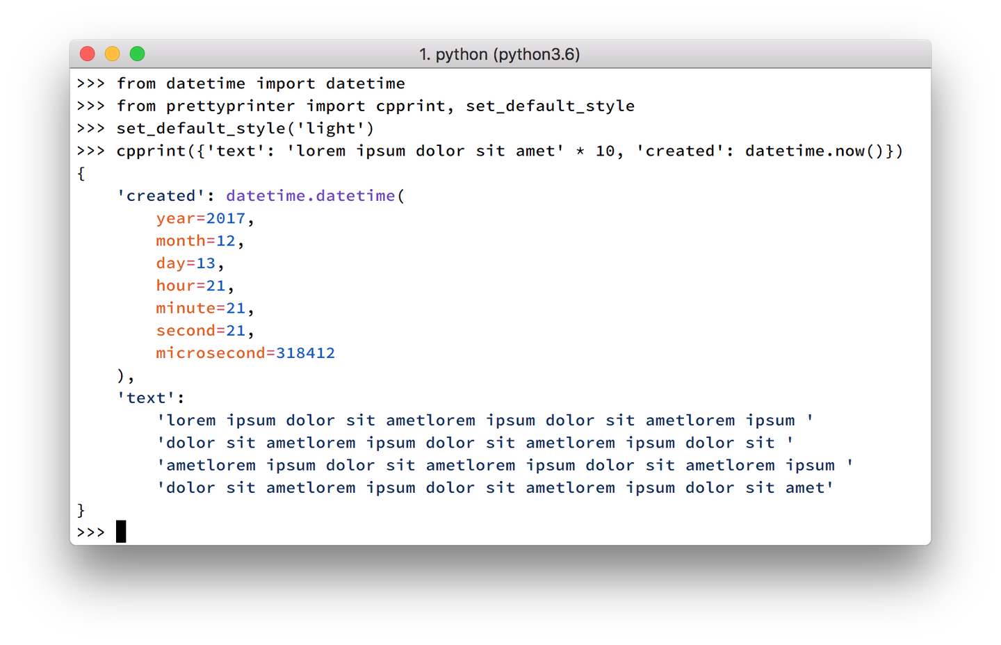 Python 的第三方打印类库—— PrettyPrinter - 知乎