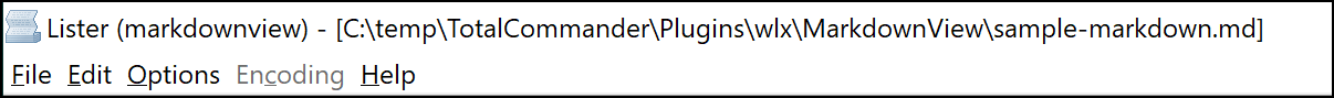 Total Commander的内容查看插件(Lister plugins, .WLX)之MarkdownView - 知乎