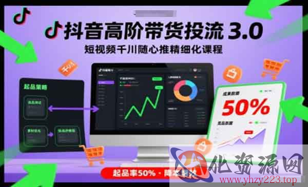 抖音高阶带货投流3.0_wwz