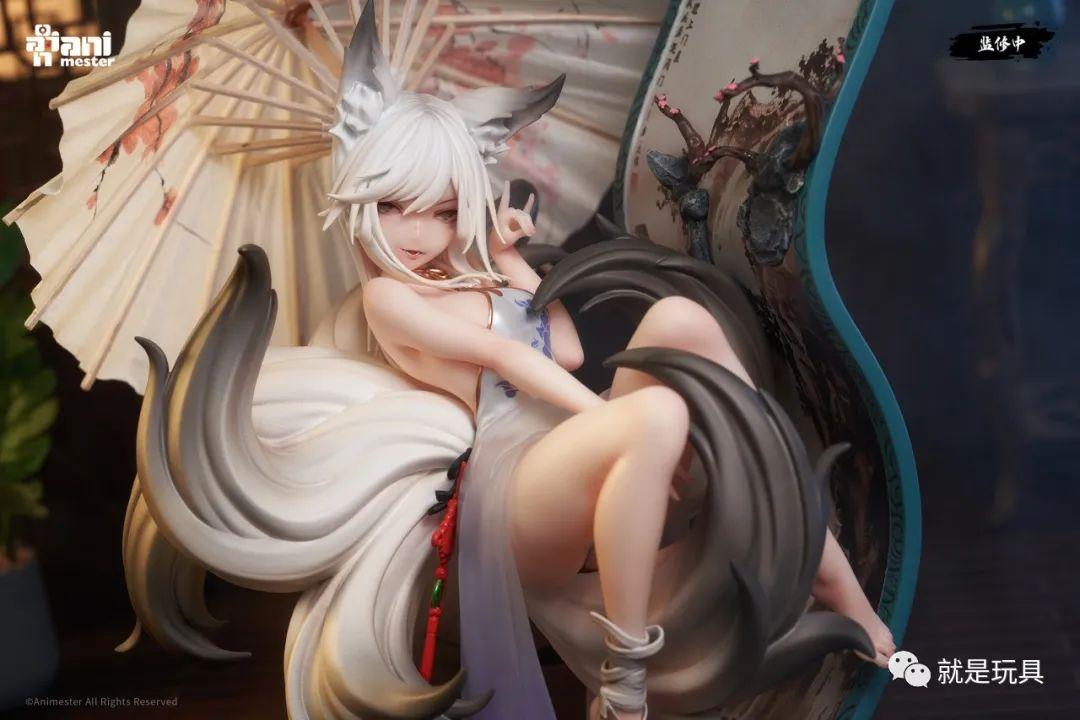 画狐.墨离》墨上离卿：美艳魅惑的中式白毛兽耳娘！ - 知乎