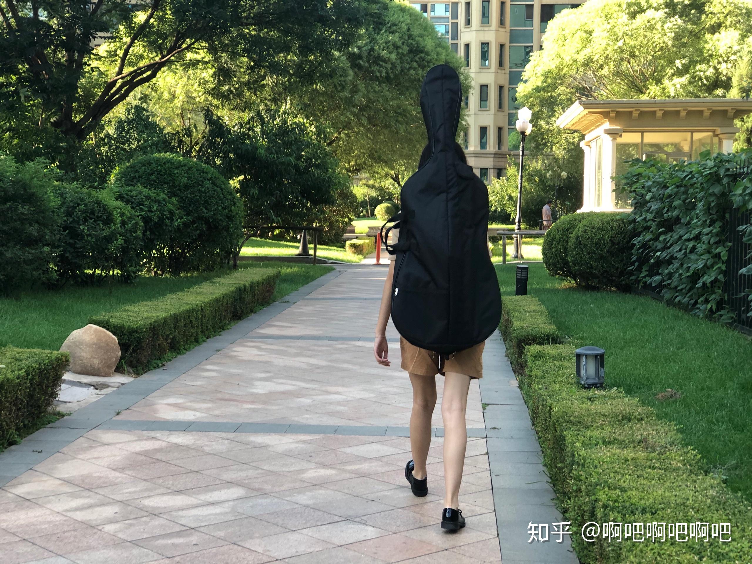 大家怎么背大提琴的