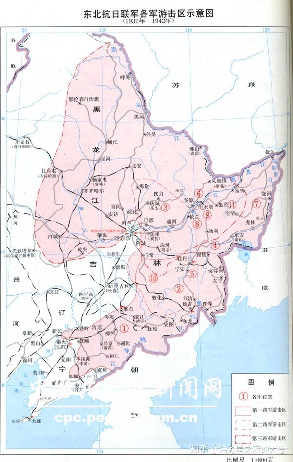 抗日战争时期国统区和沦陷区的统治范围分别是哪些地方?