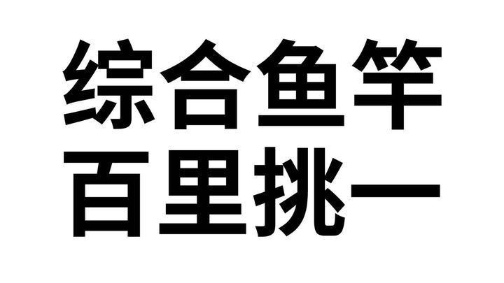 综合鱼竿推荐百里挑一