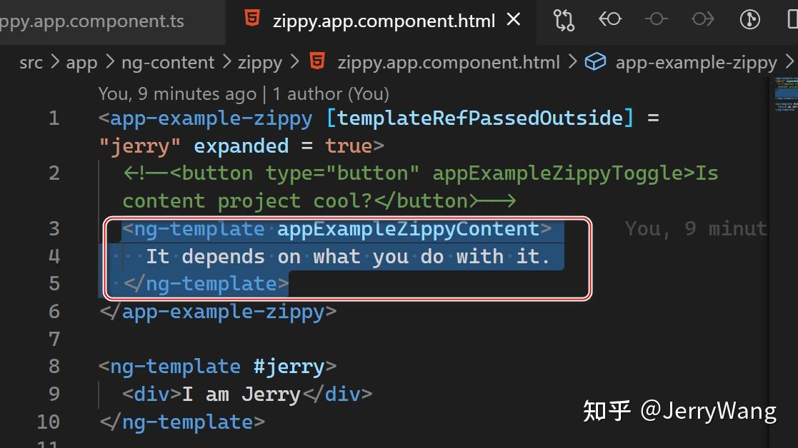 Angular 内容投影出现 No provider for TemplateRef found 错误的单步调试 - 知乎