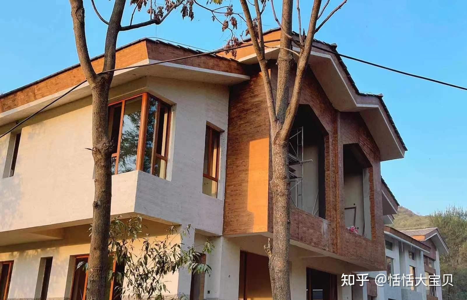 外墙木纹漆图片,墙面上做仿木纹漆效果图?