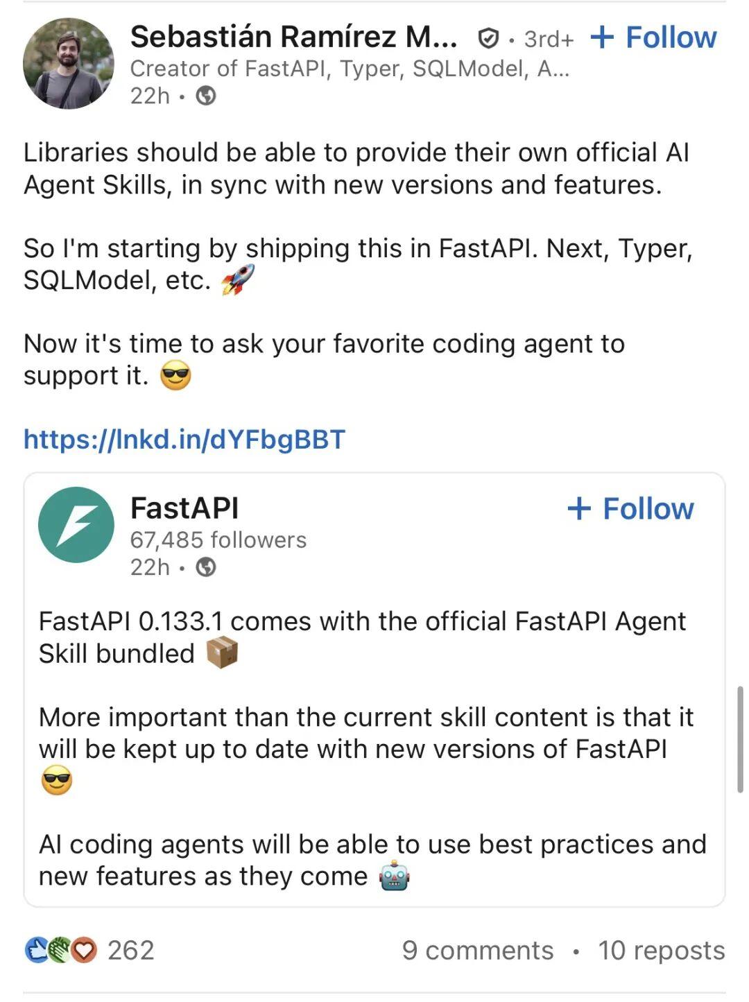 FastAPI 自带官方 AI Skill：开源项目的下一个标配？ - 知乎
