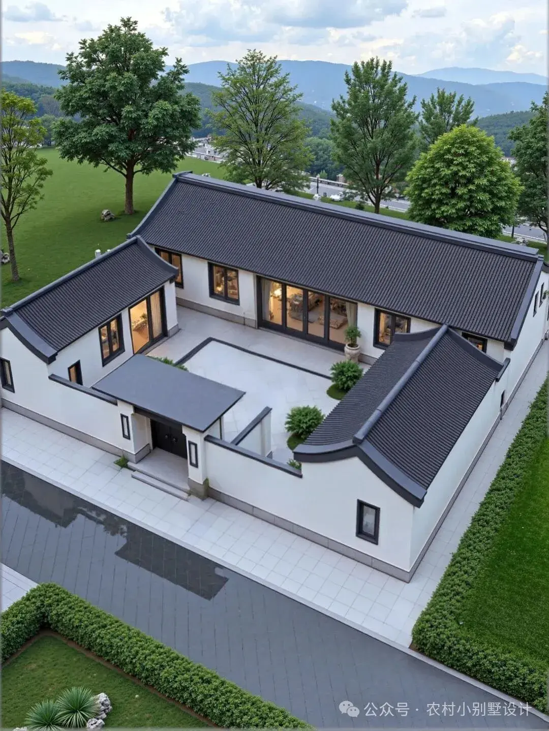 20套三合院一层设计;2026回家养老度假首选新中式自建房 - 知乎