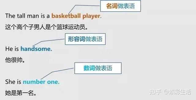 初中英语中的主语、谓语、宾语、定语、状语、补语和表语知识总结 - 知乎