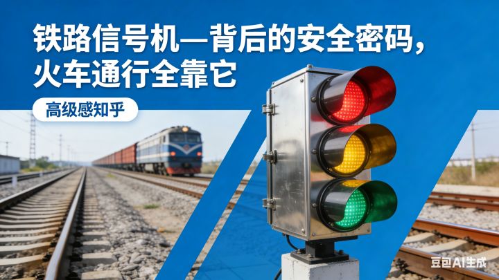 铁路信号机—背后的安全密码,火车通行全靠它指挥 - 知乎