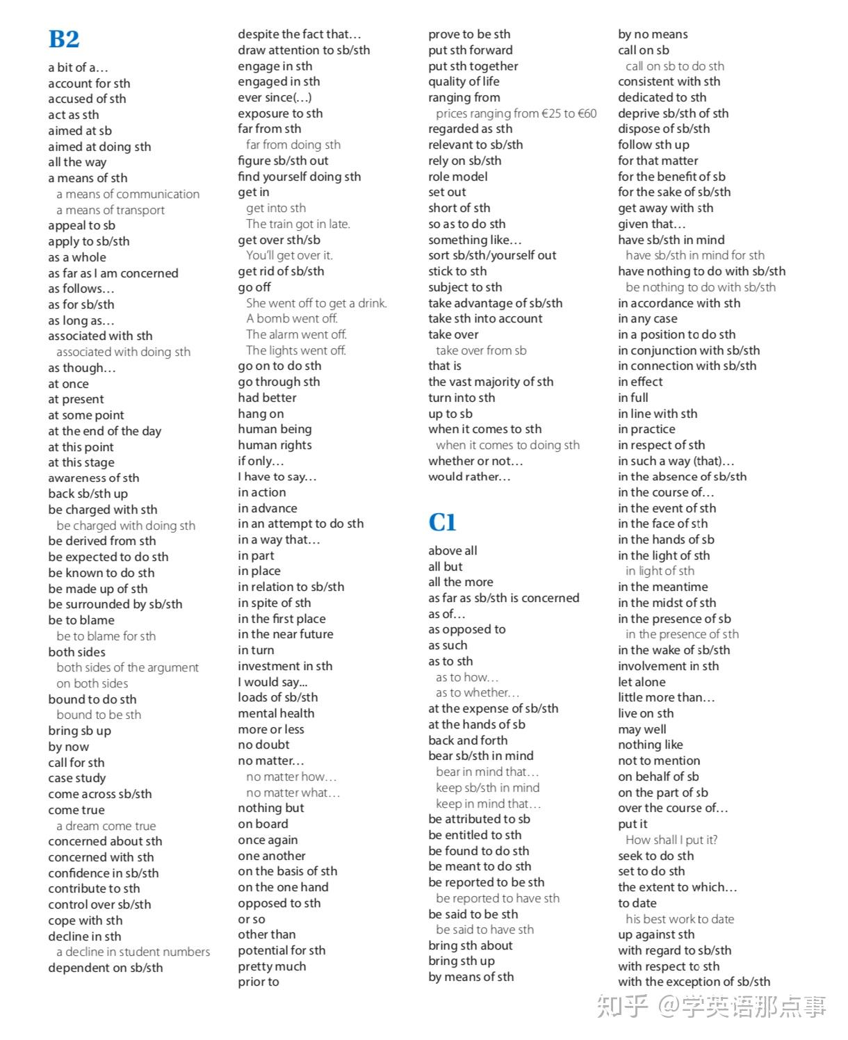 流利英文必备的750个英语短语|牛津常用英语短语汇总表- 知乎