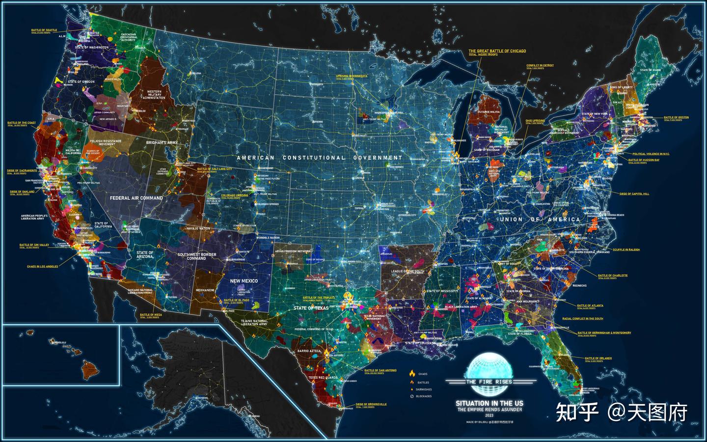 架空历史：TFR中的美国内战地图- 知乎