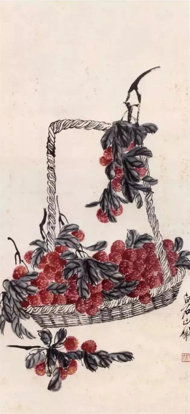 六大国画名家画荔枝,祝你大吉大利! - 知乎