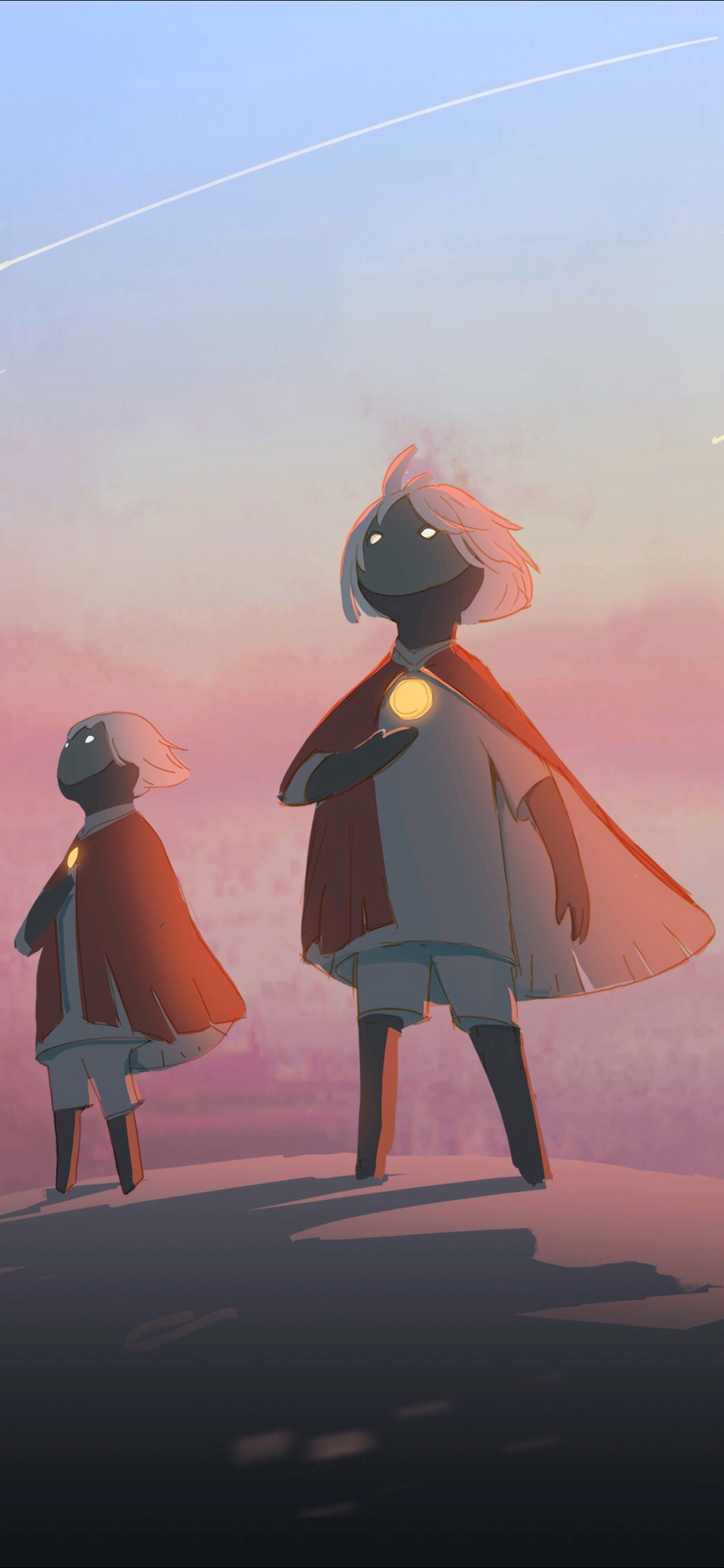 游戏sky光遇有没有什么好看的全面屏壁纸