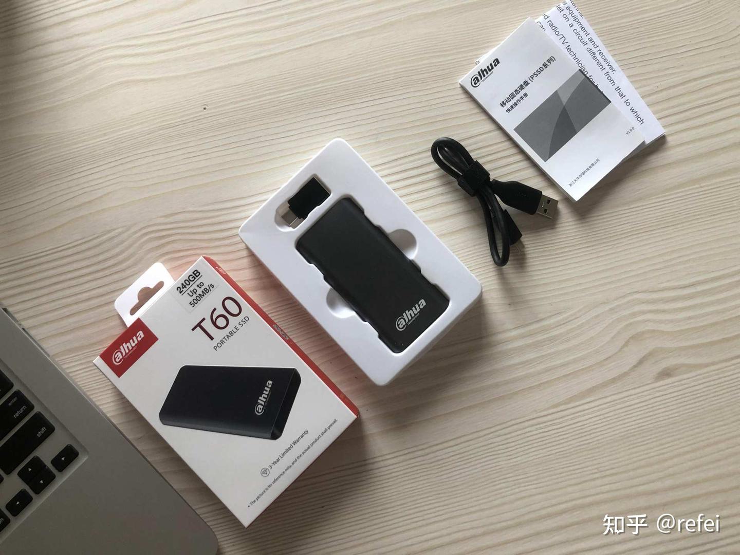 大华（Dahua）T60移动固态硬盘（PSSD）：便携小巧，高速传输- 知乎