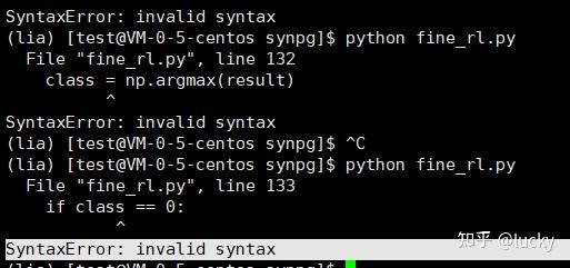 SyntaxError: invalid syntax - 知乎
