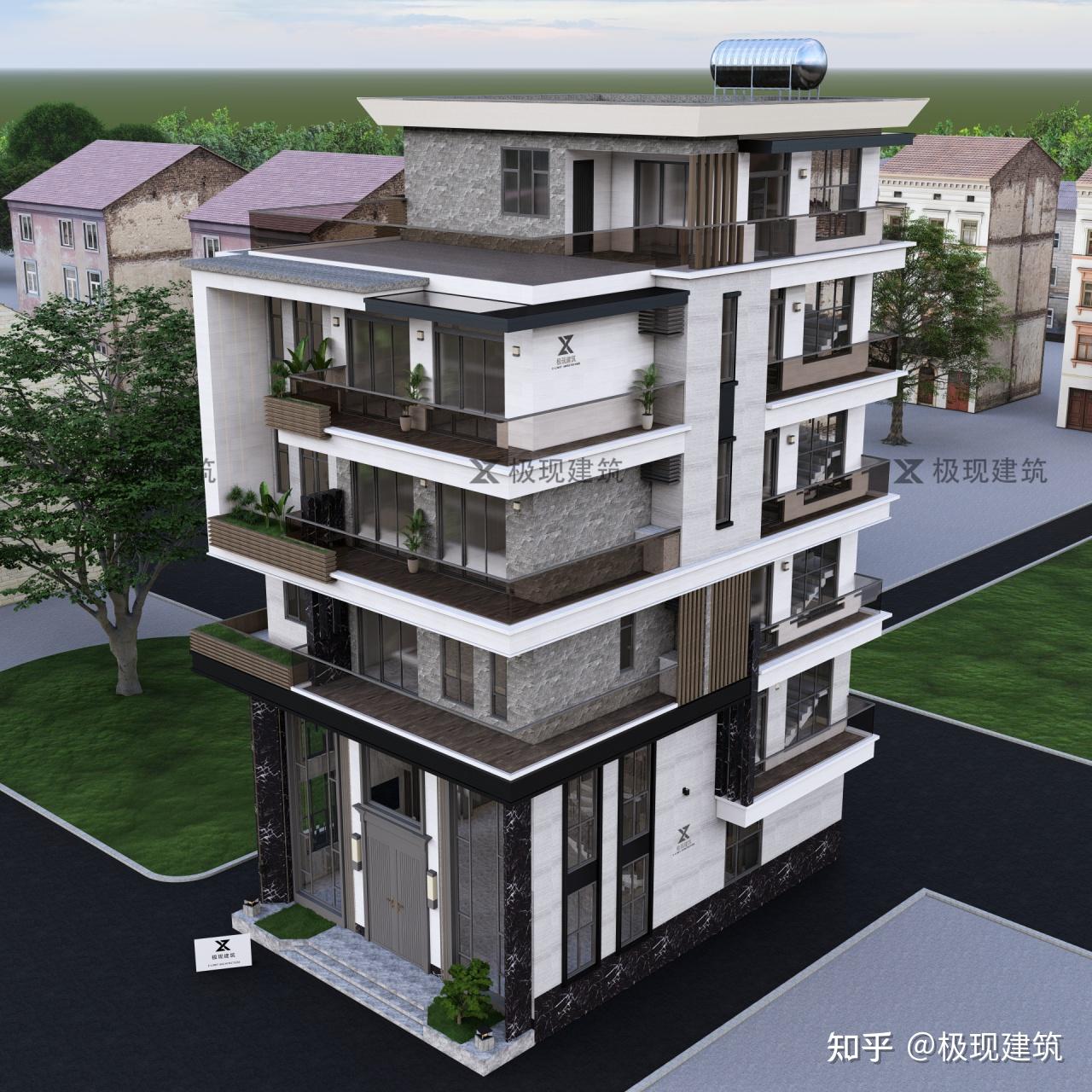 广东湛江丨六层现代风格自建别墅 - 知乎