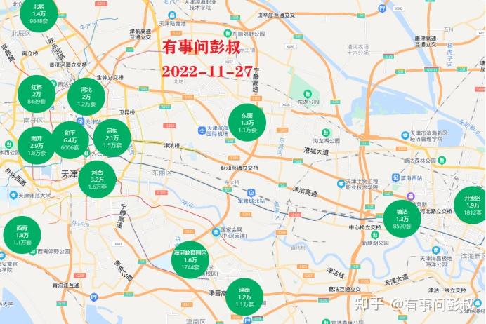 天津房价三年对比出炉，看看天津哪里房价跌得比较多 - 知乎