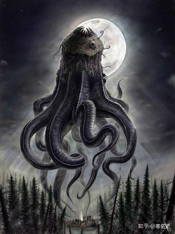 有没有什么特别帅的克苏鲁图片? - 知乎