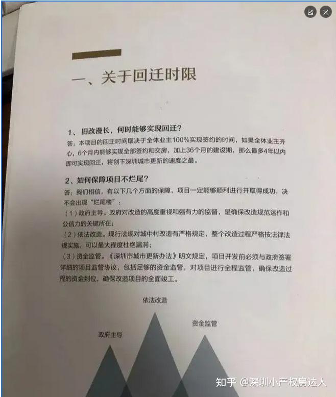 当深圳小产权遇上拆迁,各大开发商赔偿方案!【建议收藏】 - 知乎