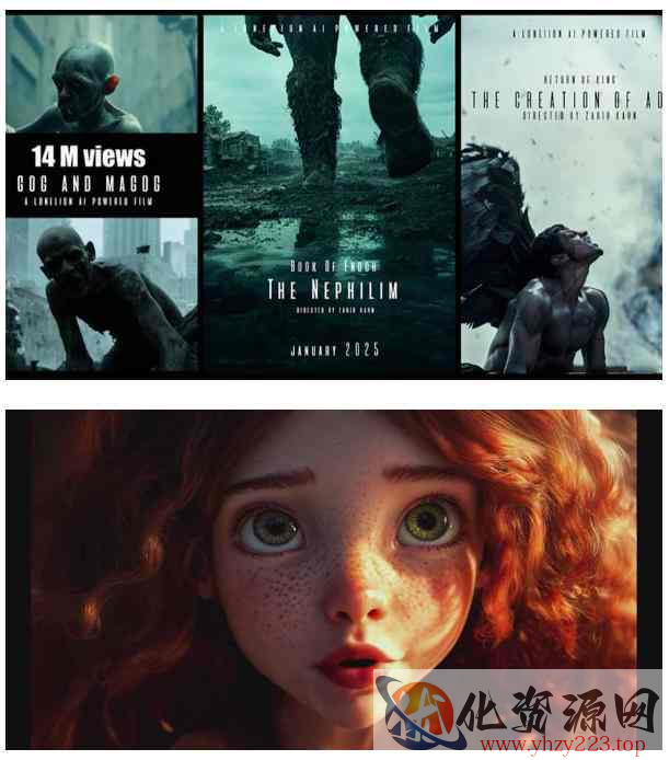 商业AI人工智能电影制作的艺术完整指南教程，从创意到成片，打造盈利级影视项目