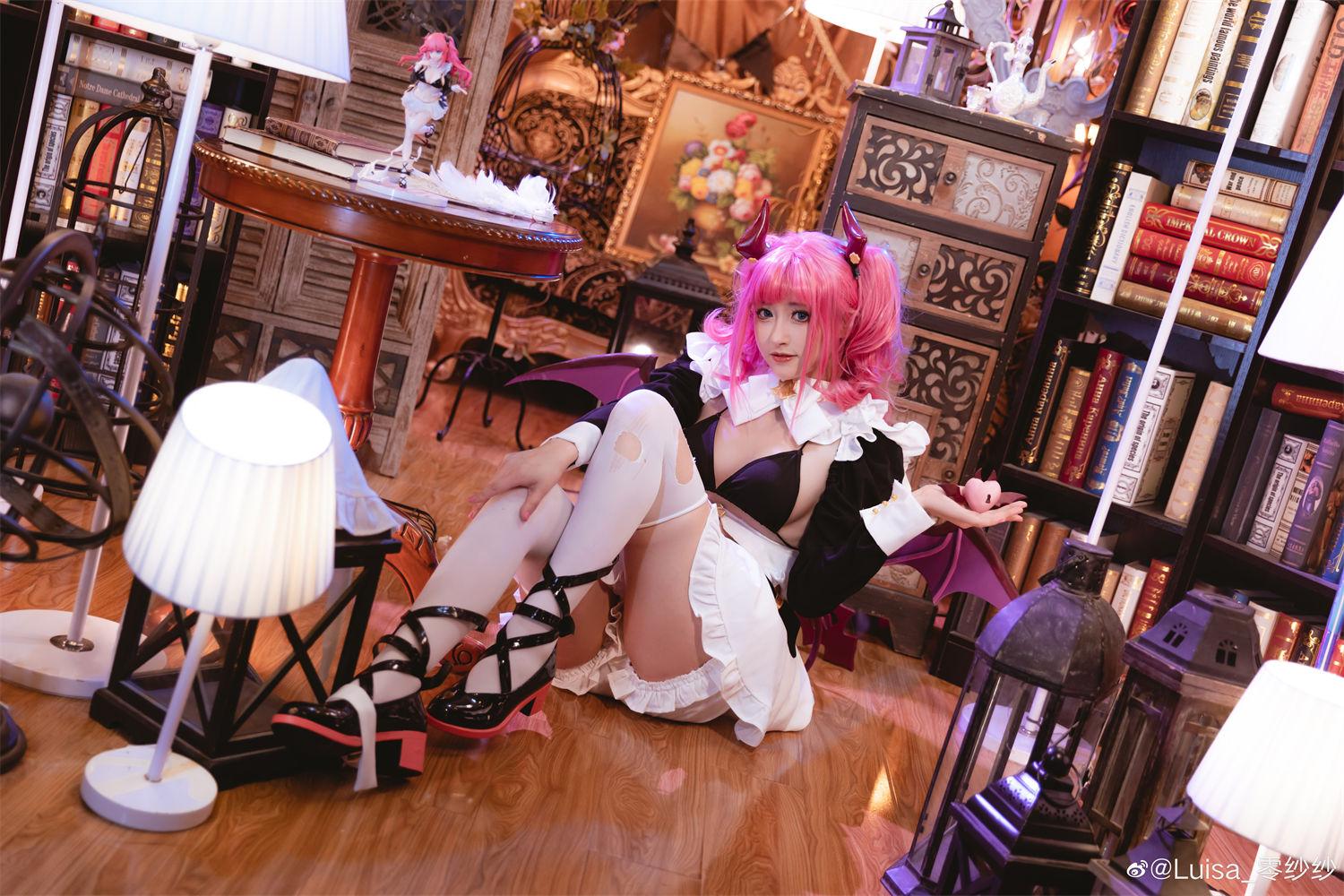 Luisa_零纱纱《莉莉娅人形手办》COS，恶魔趣味等着你-美学艺术库
