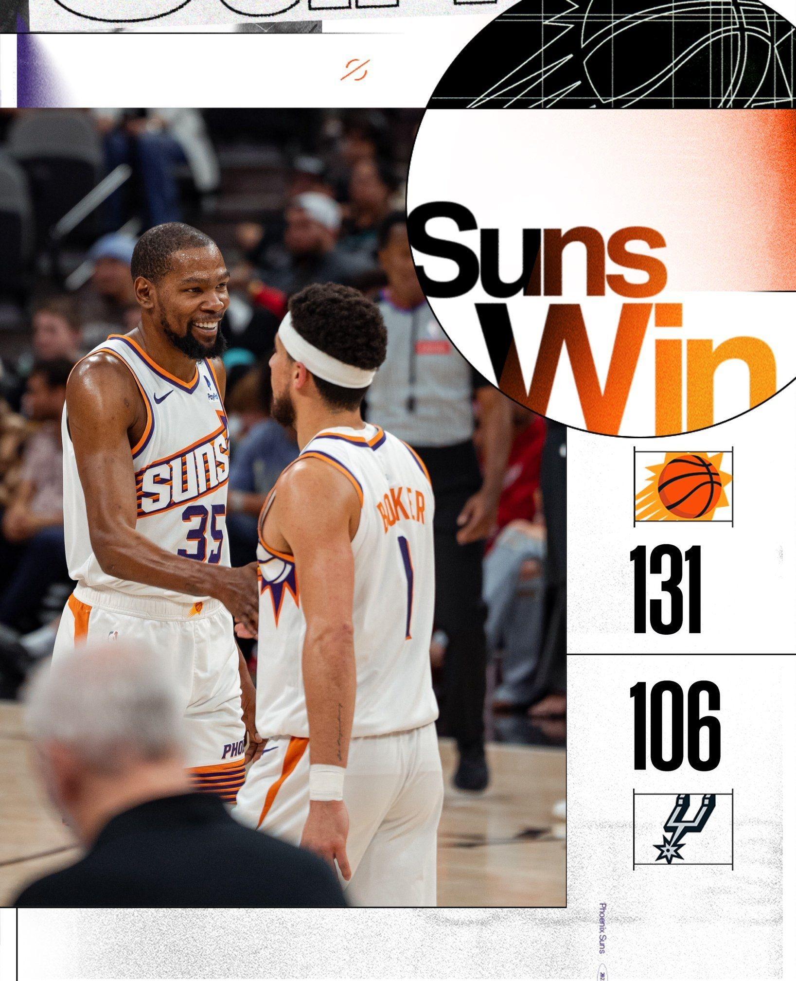 2324赛季nba太阳131106马刺如何评价这场比赛