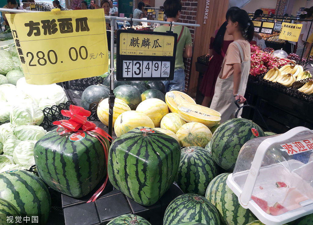 如何看待日本上市「方形西瓜」,一个卖600元,其作用「主要用于观赏」?