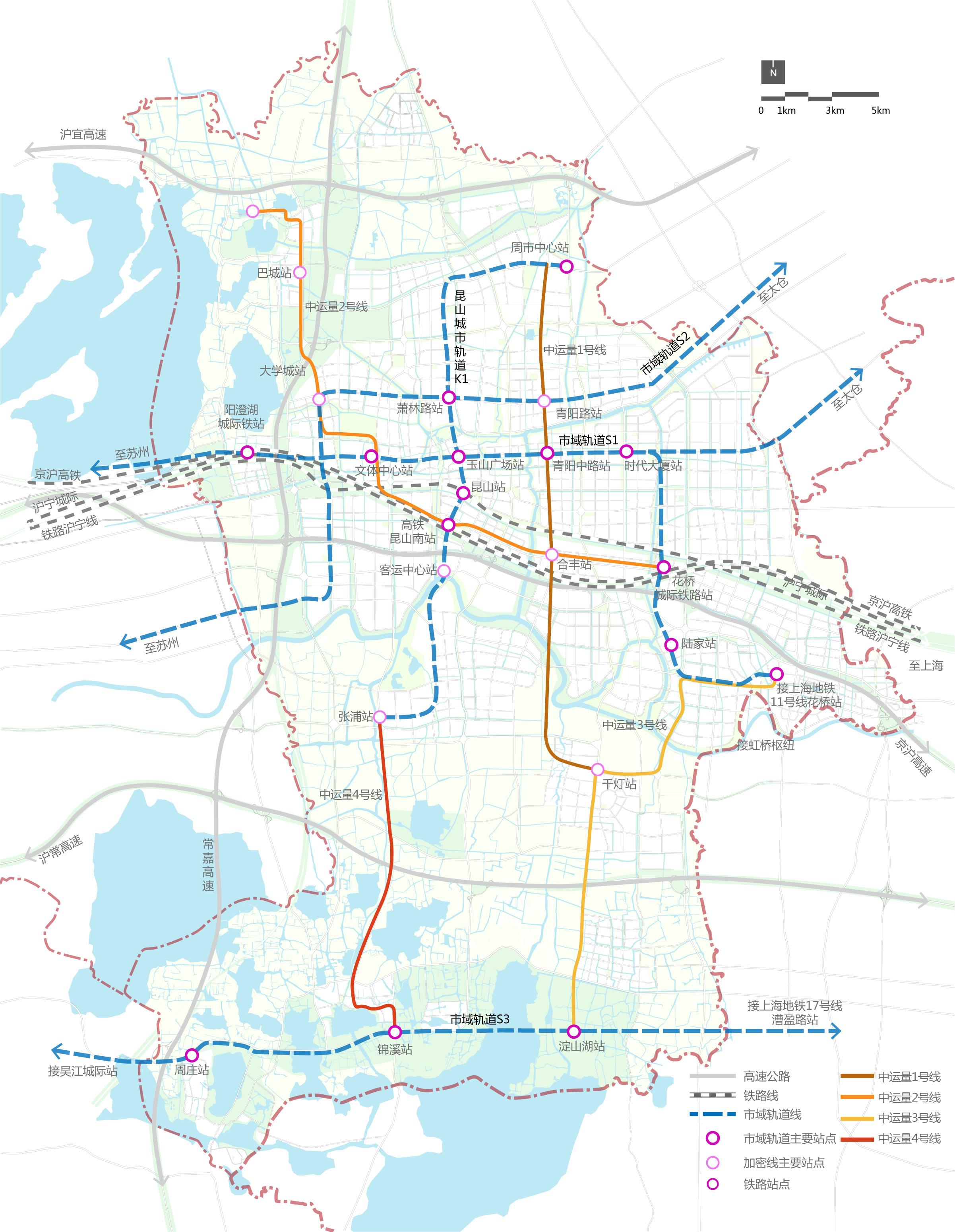 崑山地鐵路線怎麼路規劃的?