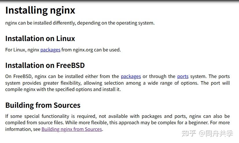 Nginx.D.1:安装、入门及示例 - 知乎