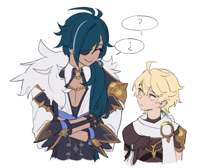 这幅原神凯亚空插画的作者是谁