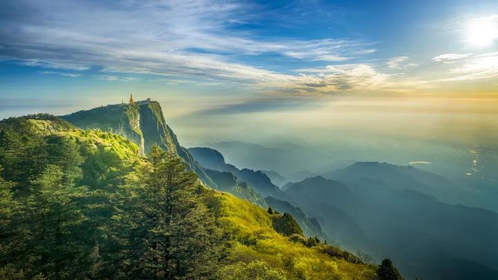 大气峨眉 峨眉山的故事,总是那么梦幻 知乎