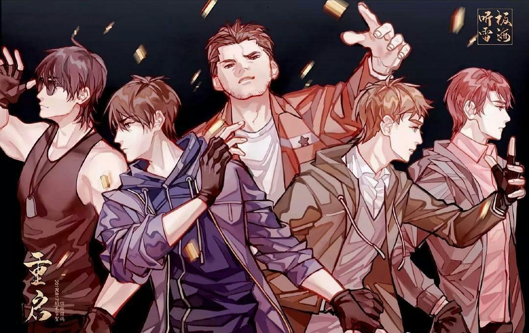 有没有比较好看的闷油瓶张起灵壁纸或者动漫的图