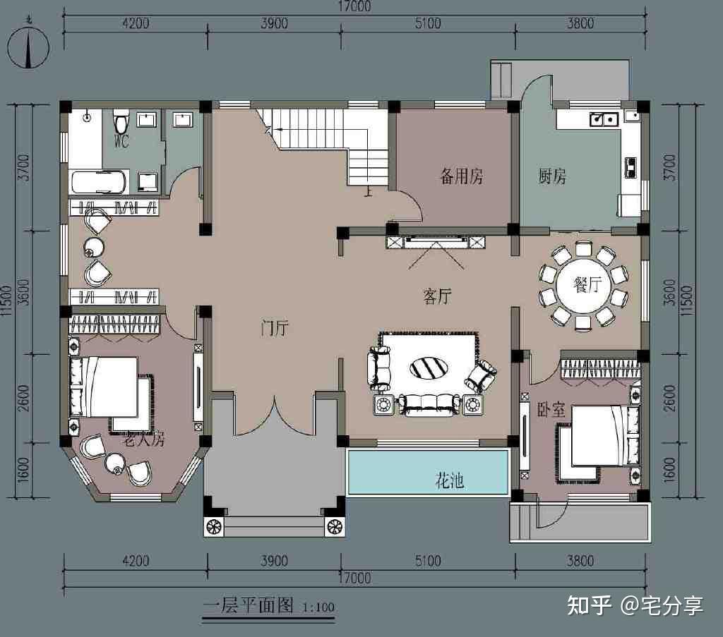 农村自建乡村二层别墅（农村房屋设计二层效果图） - 知乎