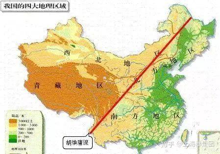 影响所有中国人的一条神秘的线——胡焕庸线 - 知乎