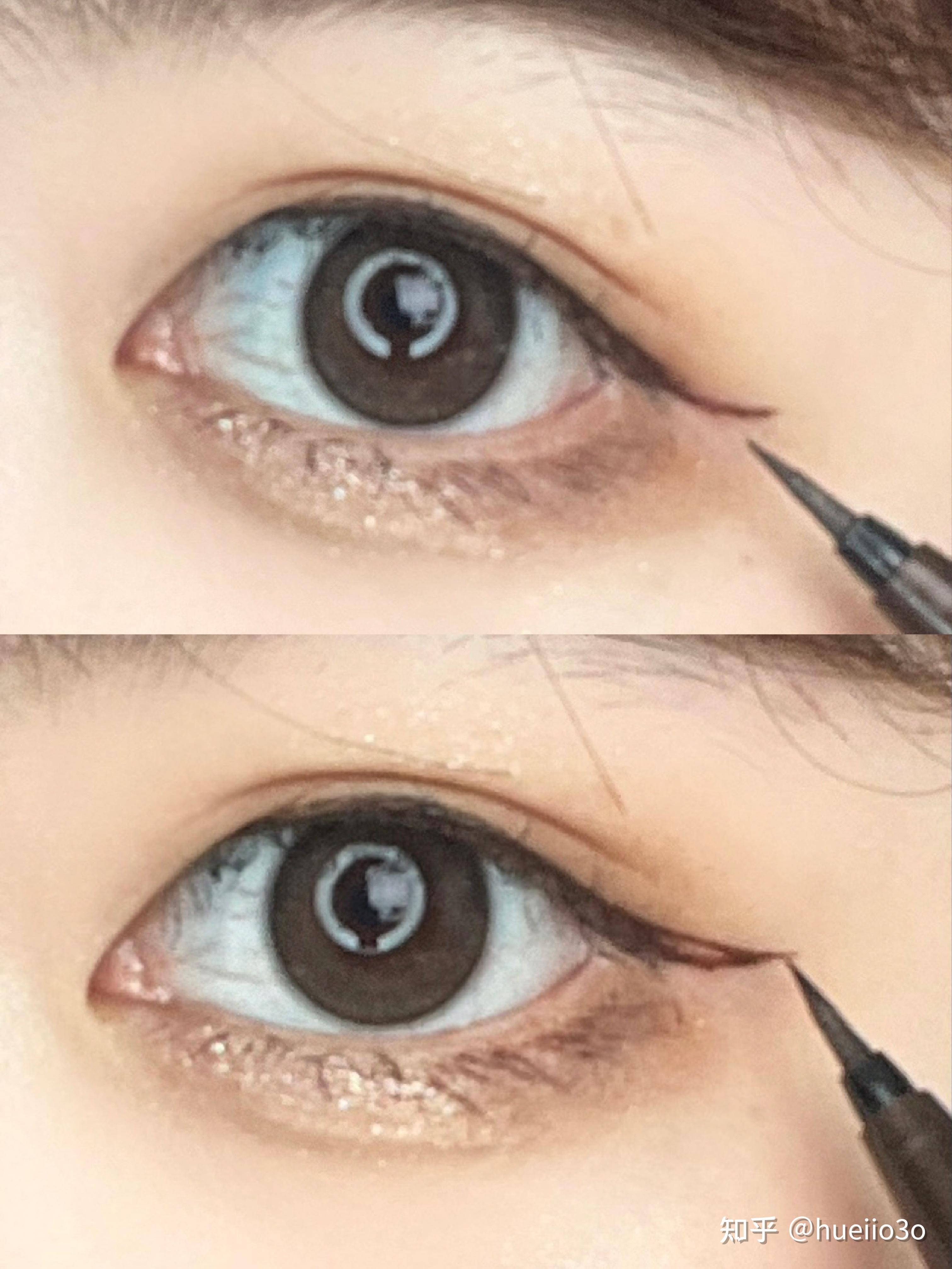 2. 自然标准眼线