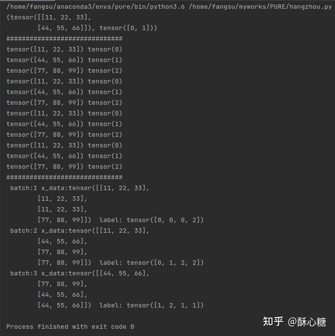 Tensor Data Format pytorch中的TensorDataset - 知乎