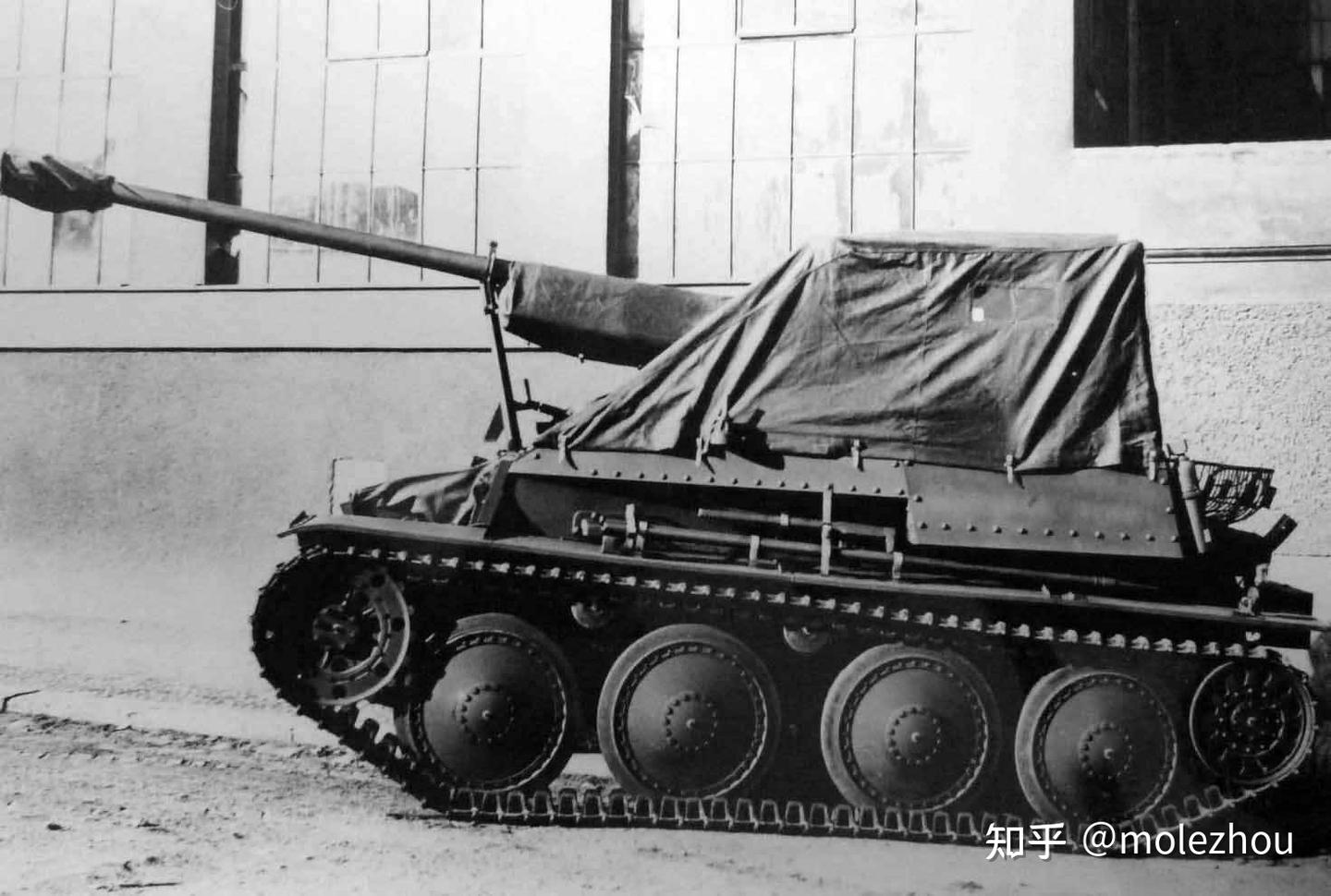 45 二战德国装甲车辆 - Panzerjäger 38(t) für 7.62 cm PaK 36(r) ‘Marder III’ (Sd ...