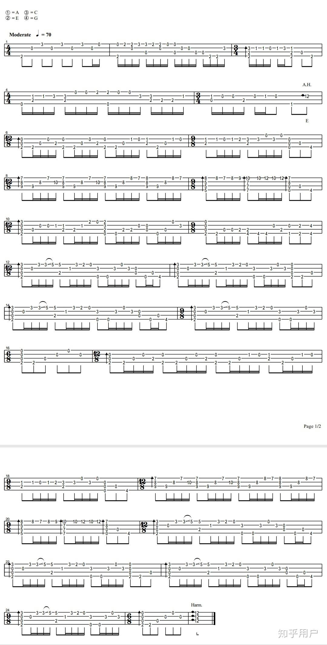 谁有梦中的婚礼尤克里里谱能分享下吗